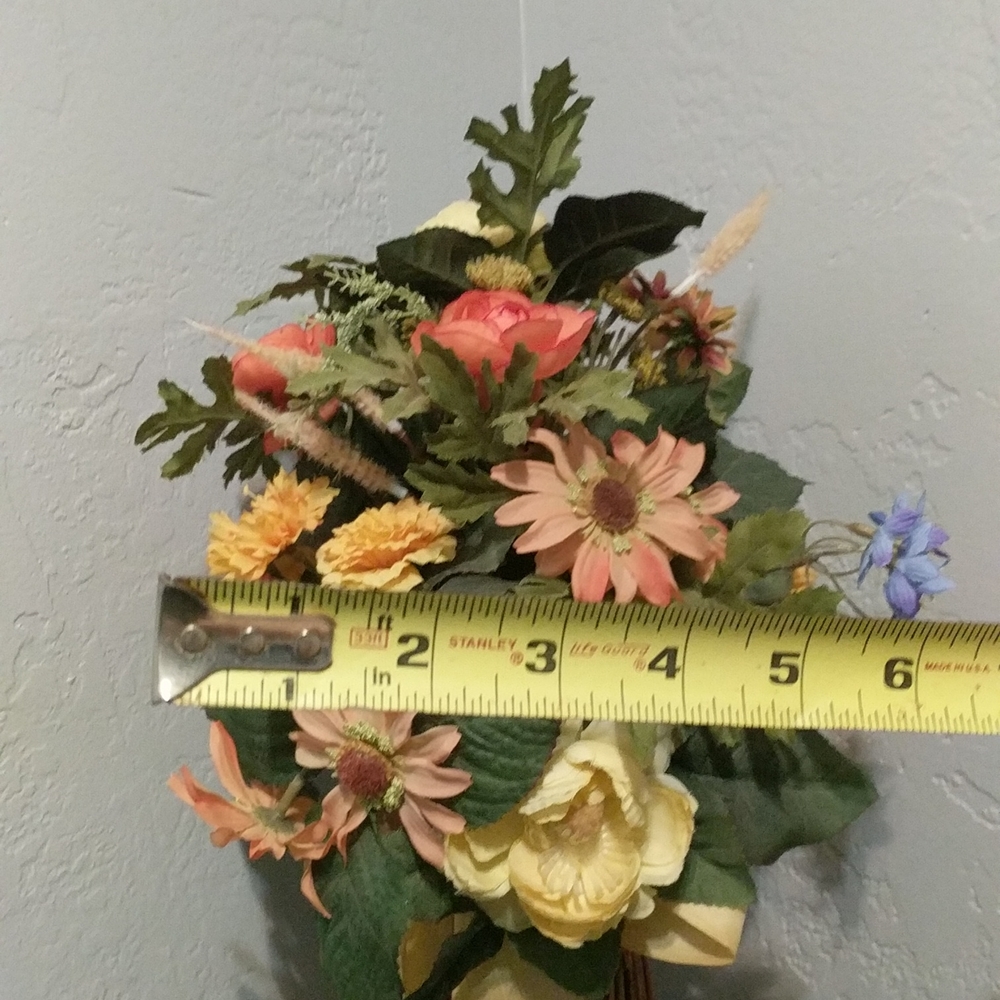 Spring Flower Bouquet with Yellow Ribbon - Picture 16 of 16